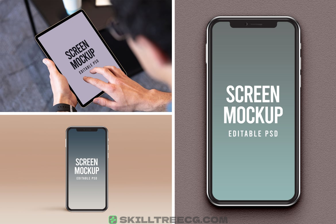 Screen Device Mockup（269054）-技能树